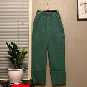 Green slack/ cargo pants